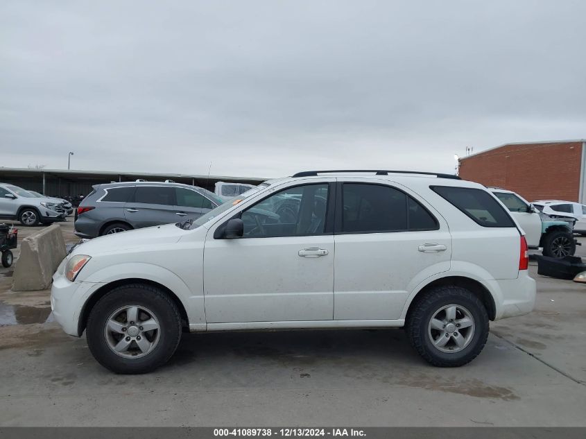 2008 Kia Sorento Lx VIN: KNDJD735785849114 Lot: 41089738