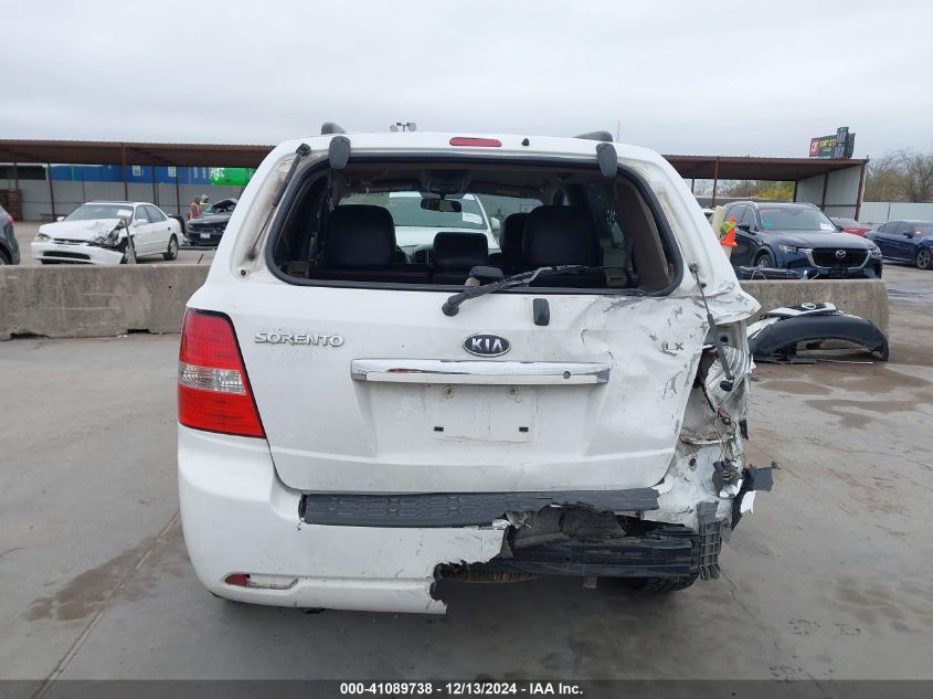 2008 Kia Sorento Lx VIN: KNDJD735785849114 Lot: 41089738