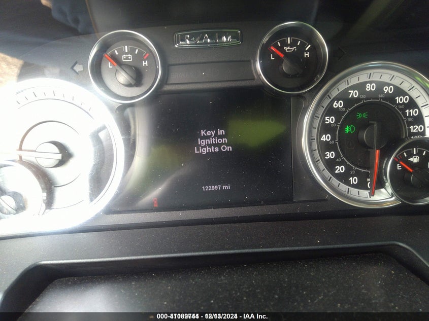 2013 RAM 1500 VIN: 1C6RR7GT2DS507053