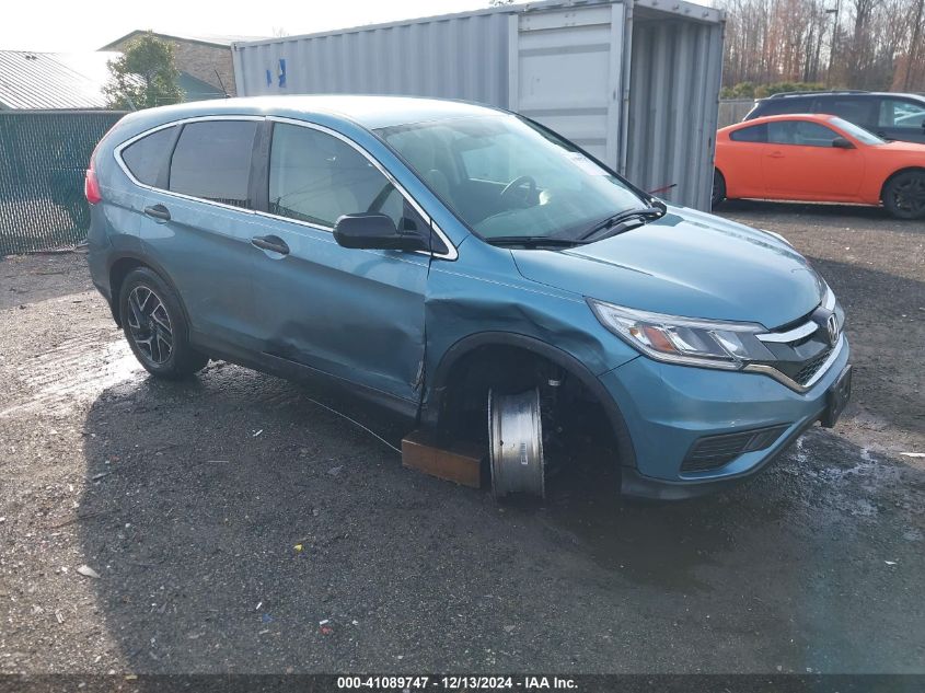 VIN 2HKRM4H48GH711534 2016 Honda CR-V, SE no.1