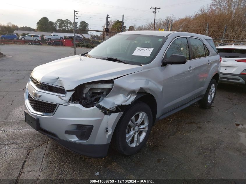 VIN 2GNALLEK0F1176624 2015 Chevrolet Equinox, L no.2