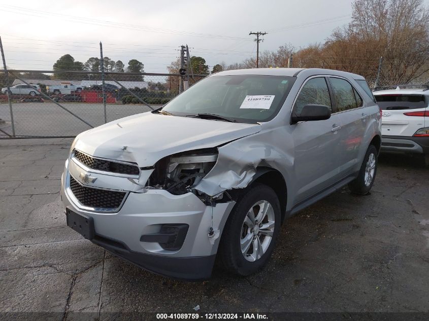 VIN 2GNALLEK0F1176624 2015 Chevrolet Equinox, L no.6