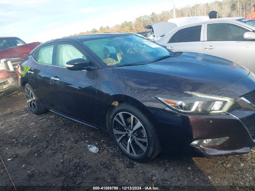 2017 NISSAN MAXIMA 3.5 SV - 1N4AA6AP3HC388731