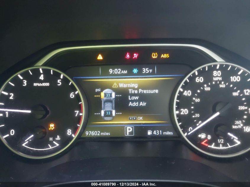 2017 NISSAN MAXIMA 3.5 SV - 1N4AA6AP3HC388731