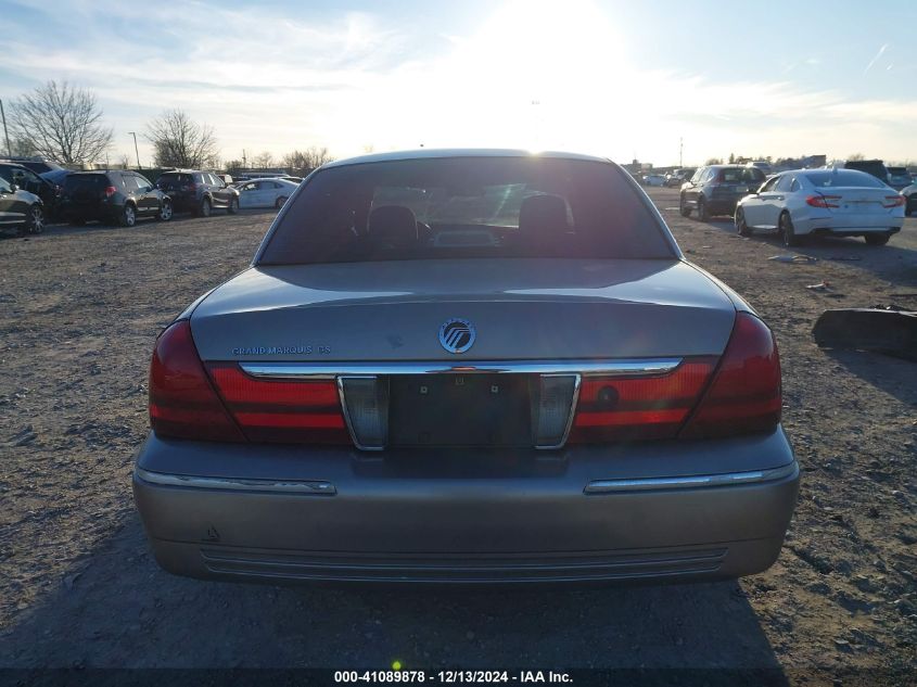 2003 Mercury Grand Marquis Gs VIN: 2MEFM74W23X662687 Lot: 41089878