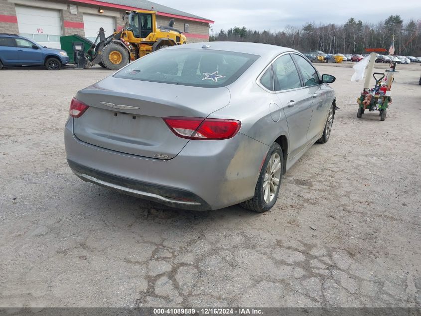 VIN 1C3CCCABXFN503721 2015 CHRYSLER 200 no.4