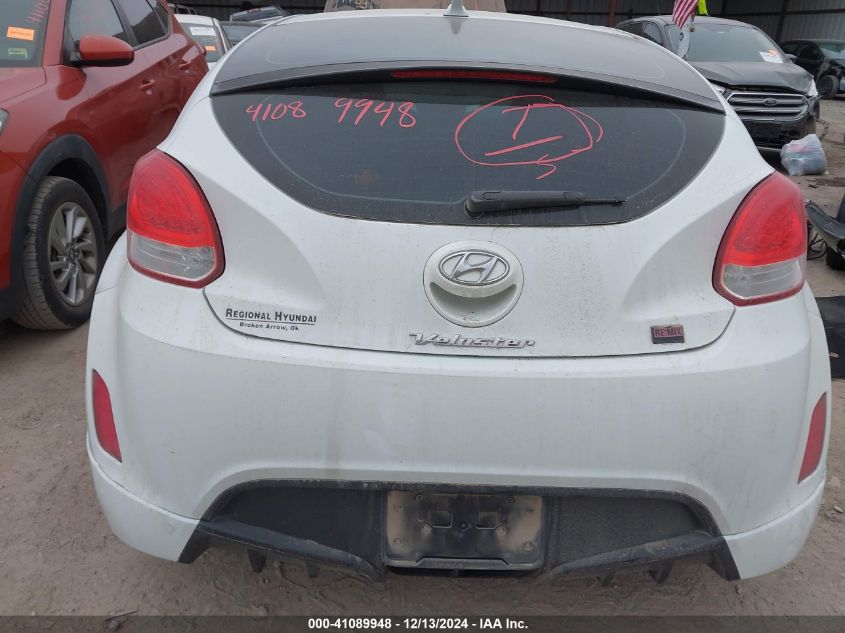 2013 Hyundai Veloster Re:mix VIN: KMHTC6AD6DU135325 Lot: 41089948