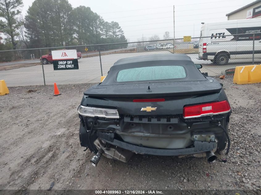 2015 Chevrolet Camaro 1Lt VIN: 2G1FD3D31F922132 Lot: 41089963