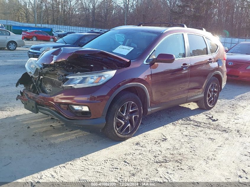 VIN 2HKRM3H79FH515198 2015 Honda CR-V, Ex-L no.2