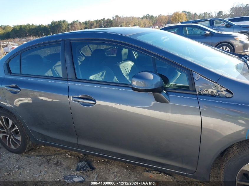 VIN 19XFB2F93DE054282 2013 Honda Civic, Ex-L no.13