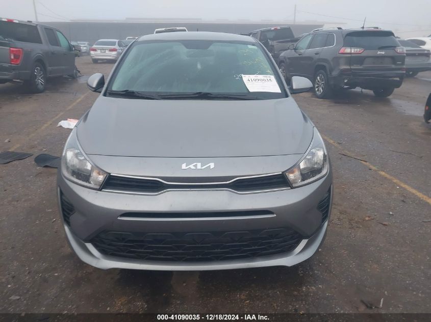 2022 Kia Rio S VIN: 3KPA24AD1NE431064 Lot: 41090035