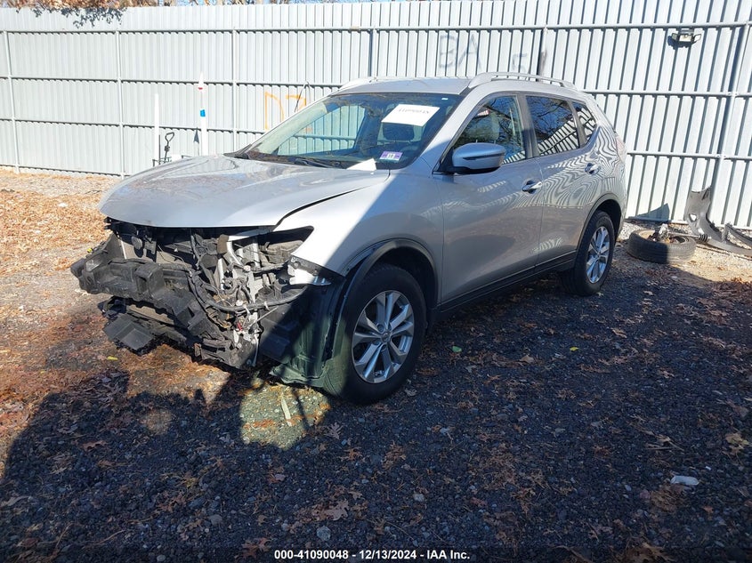 2016 NISSAN ROGUE SV - KNMAT2MV7GP639216
