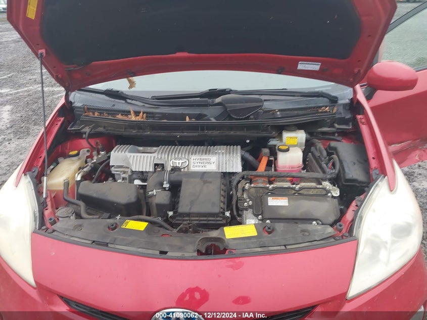 2013 TOYOTA PRIUS VIN: JTDKN3DU4D1625610
