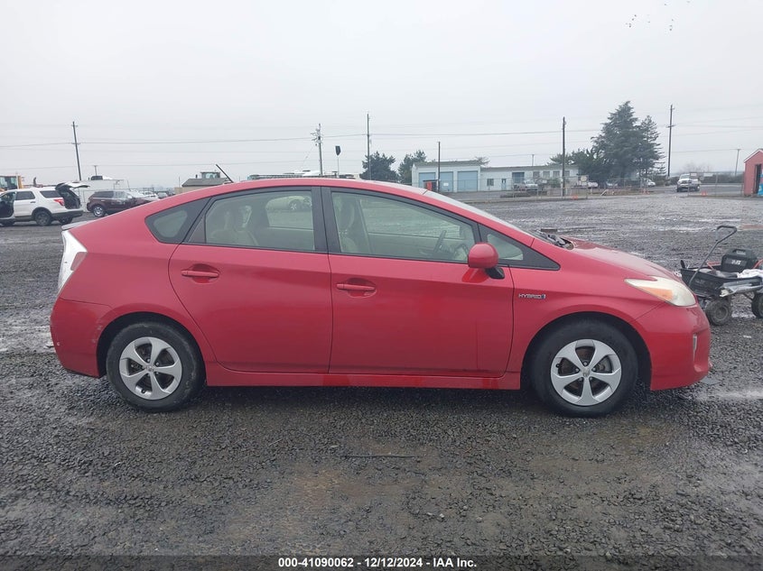 2013 TOYOTA PRIUS VIN: JTDKN3DU4D1625610