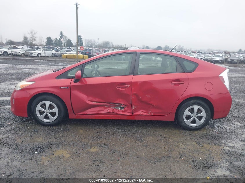 2013 TOYOTA PRIUS VIN: JTDKN3DU4D1625610