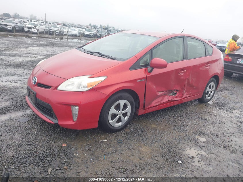 2013 TOYOTA PRIUS VIN: JTDKN3DU4D1625610