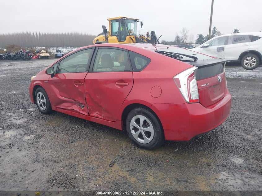 2013 TOYOTA PRIUS VIN: JTDKN3DU4D1625610