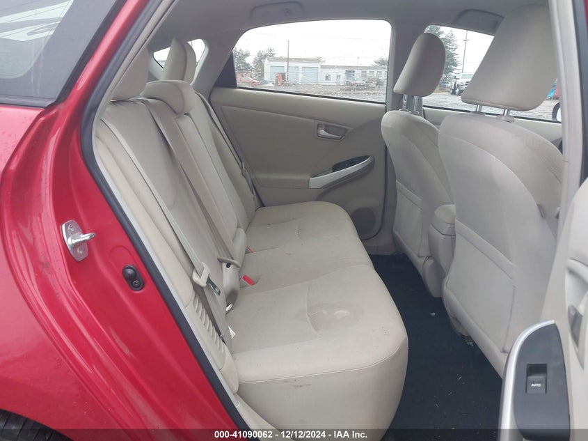 2013 TOYOTA PRIUS VIN: JTDKN3DU4D1625610