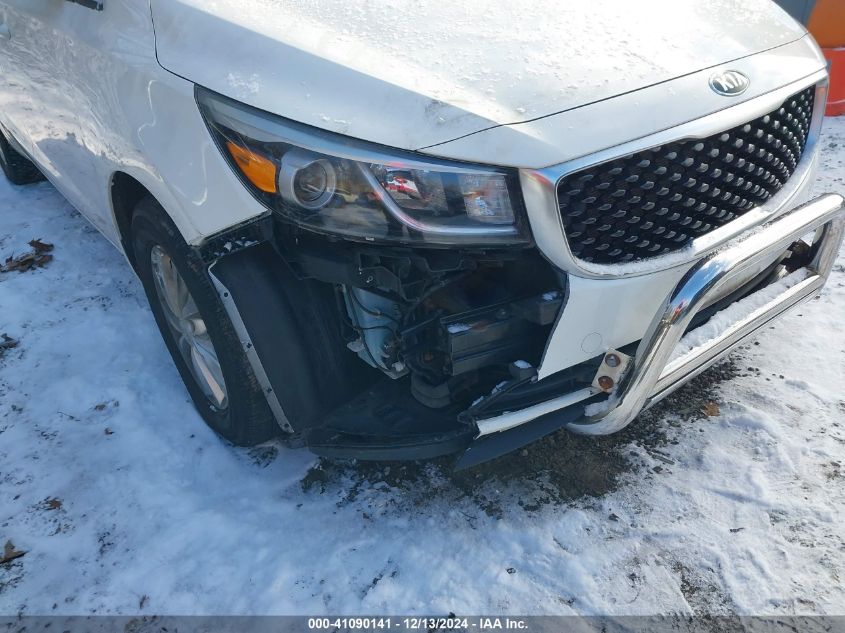 2015 Kia Sedona Lx VIN: KNDMB5C16F6063753 Lot: 41090141