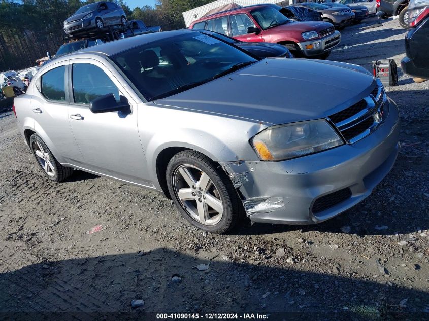 VIN 1C3CDZAB5DN607322 2013 Dodge Avenger, SE no.1