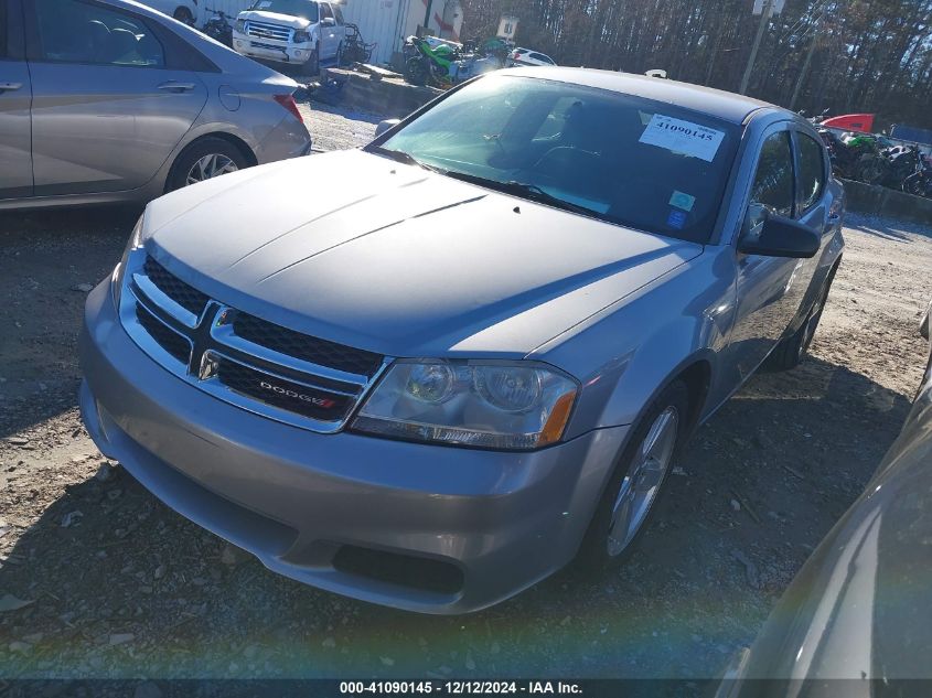 VIN 1C3CDZAB5DN607322 2013 Dodge Avenger, SE no.2