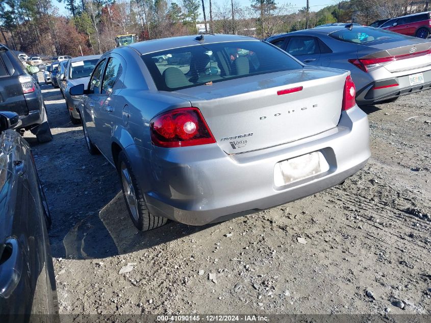 VIN 1C3CDZAB5DN607322 2013 Dodge Avenger, SE no.3