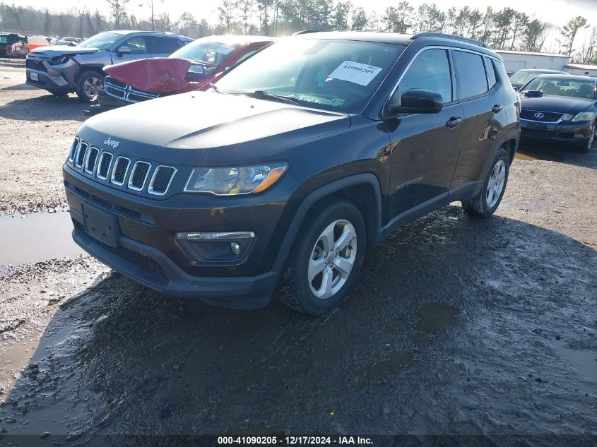 VIN 3C4NJCBB7MT570962 2021 Jeep Compass, Latitude Fwd no.2