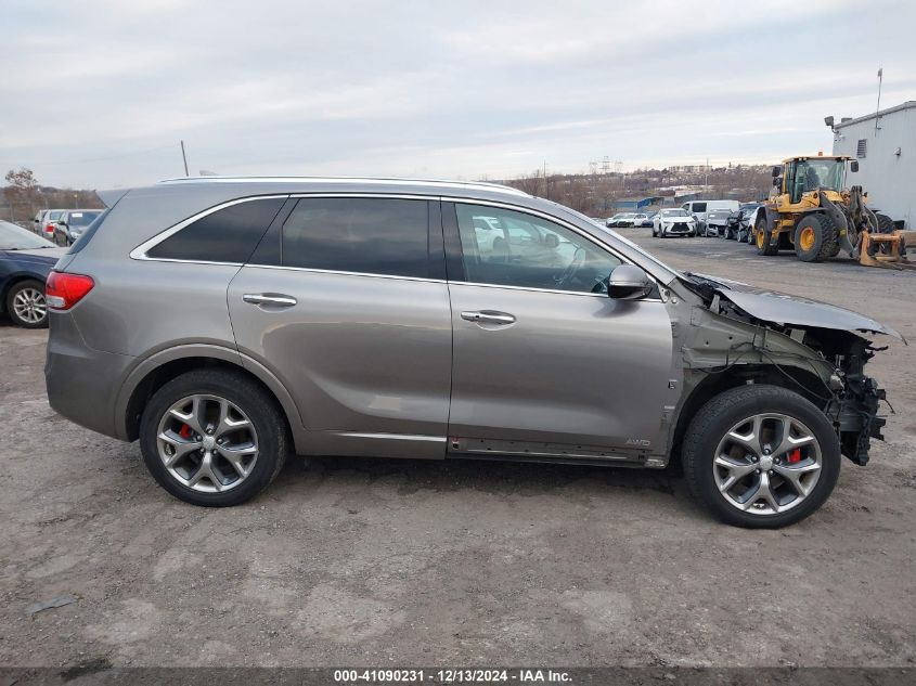 2018 Kia Sorento 3.3L Sx VIN: 5XYPKDA59JG366609 Lot: 41090231