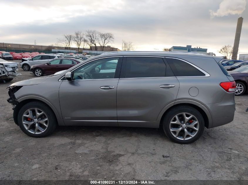 2018 Kia Sorento 3.3L Sx VIN: 5XYPKDA59JG366609 Lot: 41090231