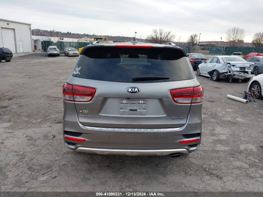 2018 Kia Sorento 3.3L Sx VIN: 5XYPKDA59JG366609 Lot: 41090231