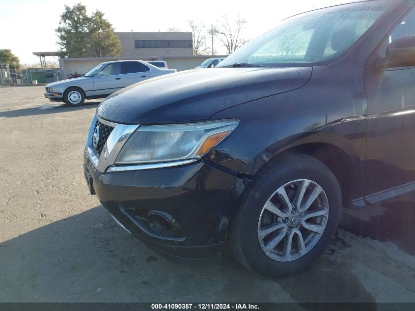 2015 Nissan Pathfinder S VIN: 5N1AR2MN6FC642124 Lot: 41090387