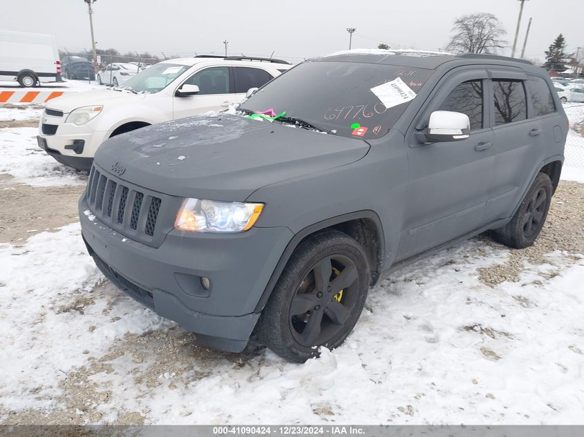 Vin: 1j4rr6gt8bc647760, lot: 41580543, jeep grand cherokee overland 20112