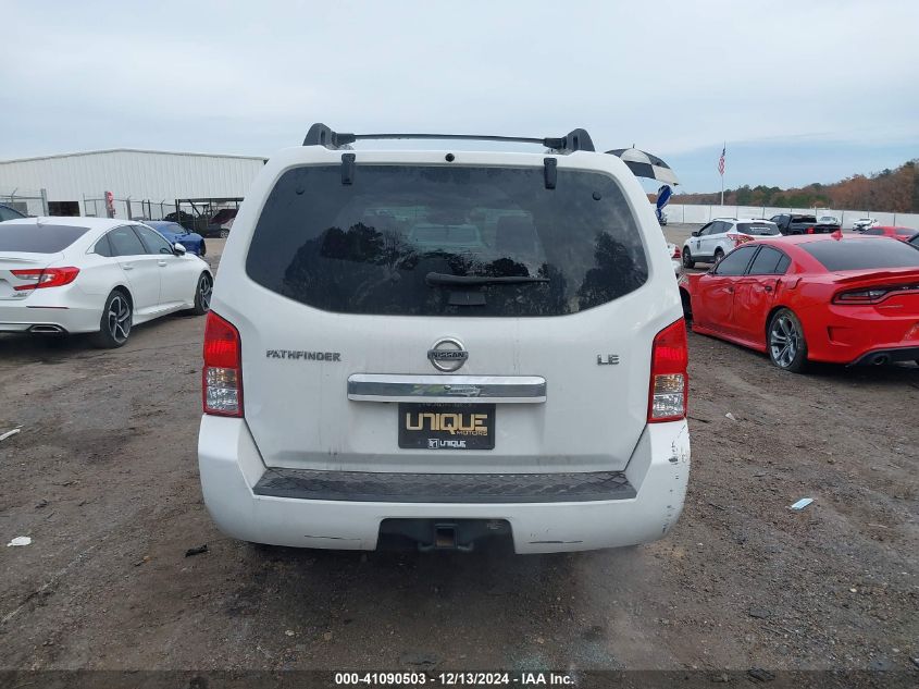 2011 Nissan Pathfinder S/Le/Se VIN: 5N1AR1NN1BC608563 Lot: 41090503