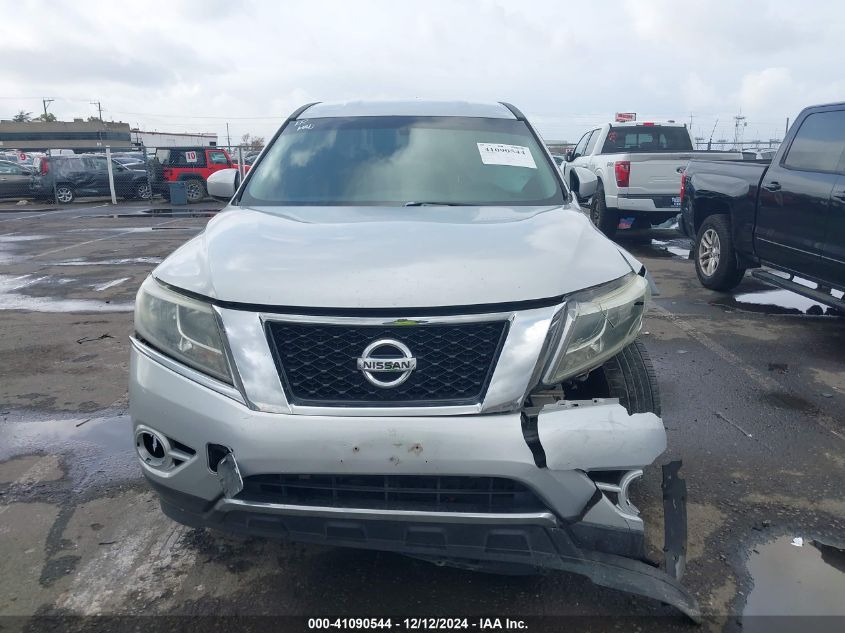 2013 Nissan Pathfinder S VIN: 5N1AR2MN2DC640500 Lot: 41090544