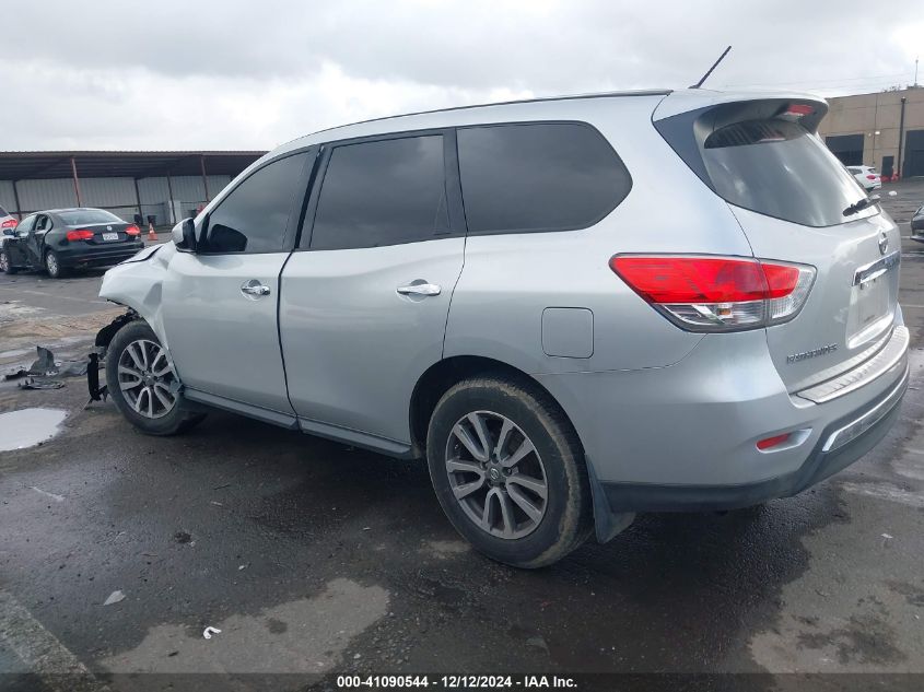 2013 Nissan Pathfinder S VIN: 5N1AR2MN2DC640500 Lot: 41090544