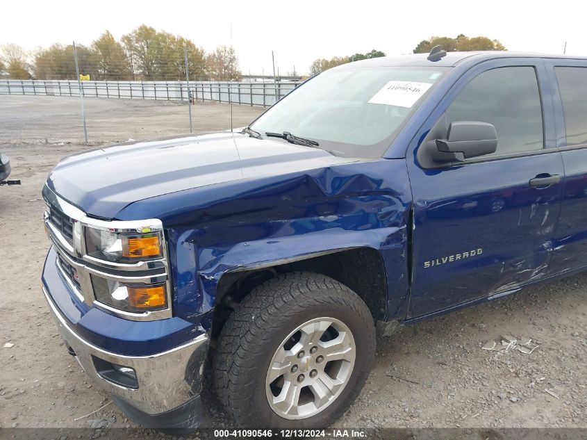 2014 Chevrolet Silverado K1500 Lt VIN: 3GCUKRECXEG314003 Lot: 41090546