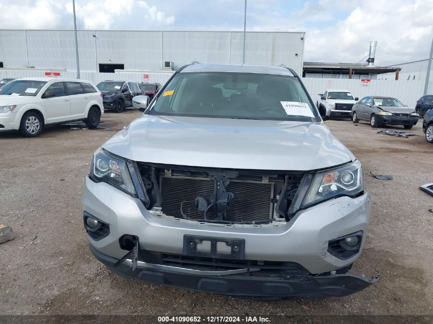 2018 Nissan Pathfinder Sv VIN: 5N1DR2MM9JC654264 Lot: 41090652