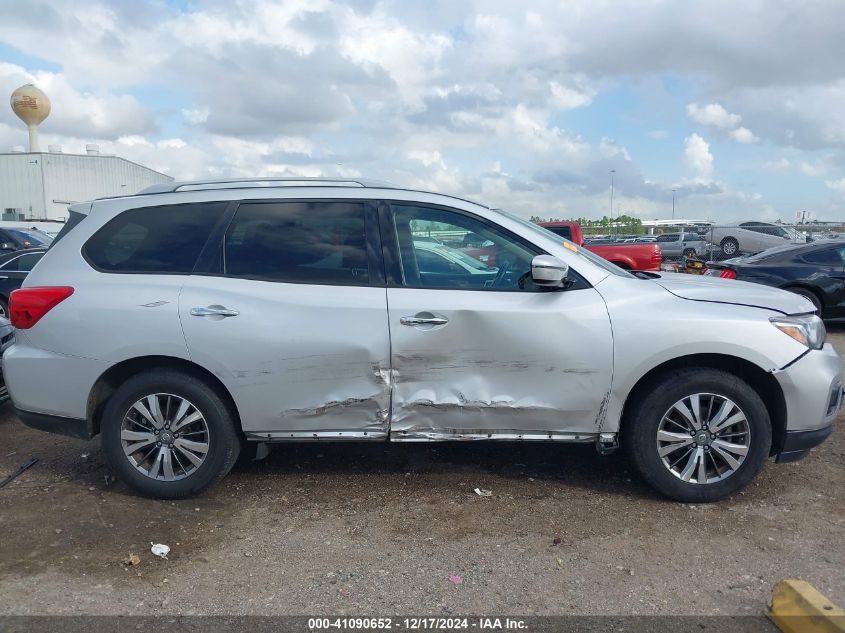 2018 Nissan Pathfinder Sv VIN: 5N1DR2MM9JC654264 Lot: 41090652