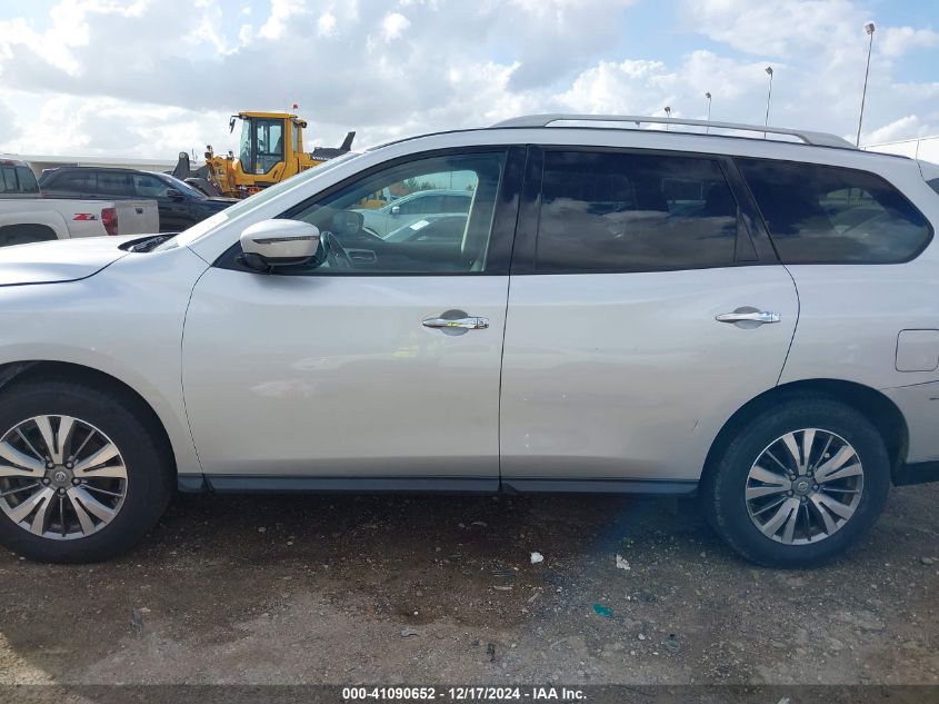 2018 Nissan Pathfinder Sv VIN: 5N1DR2MM9JC654264 Lot: 41090652