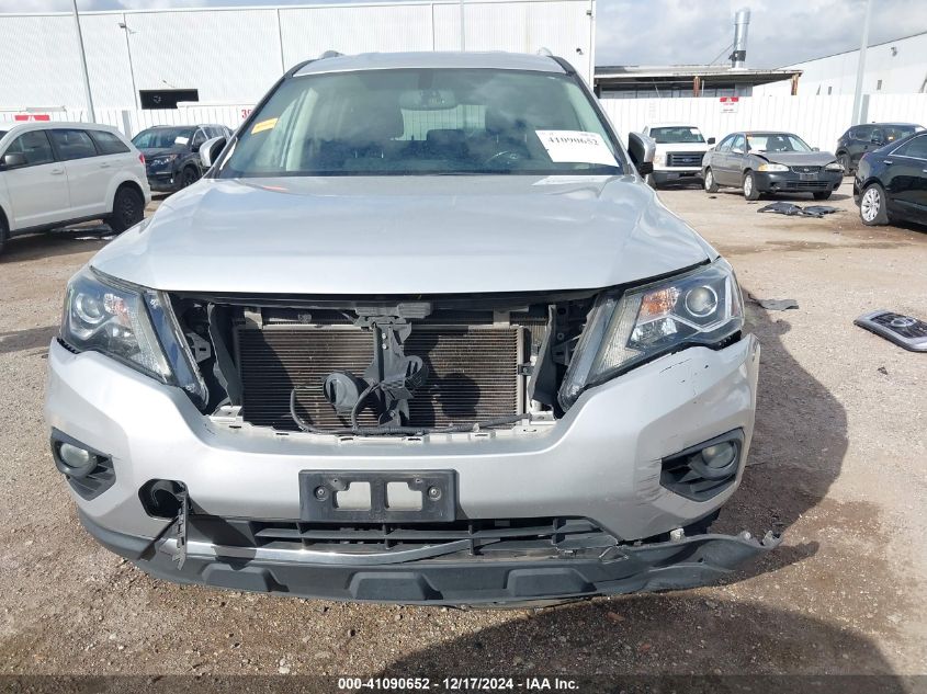 2018 Nissan Pathfinder Sv VIN: 5N1DR2MM9JC654264 Lot: 41090652