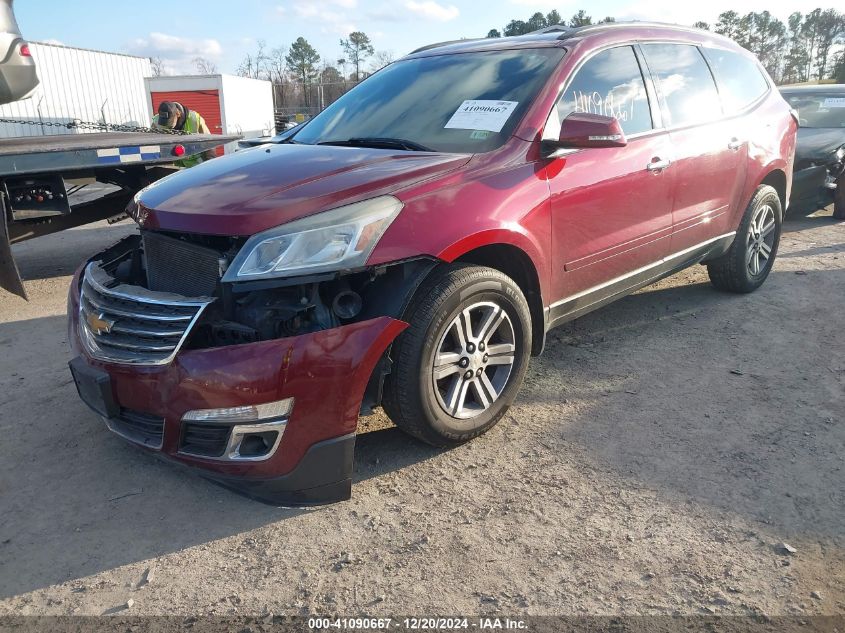 VIN 1GNKVHKD9FJ169923 2015 Chevrolet Traverse, 2LT no.2