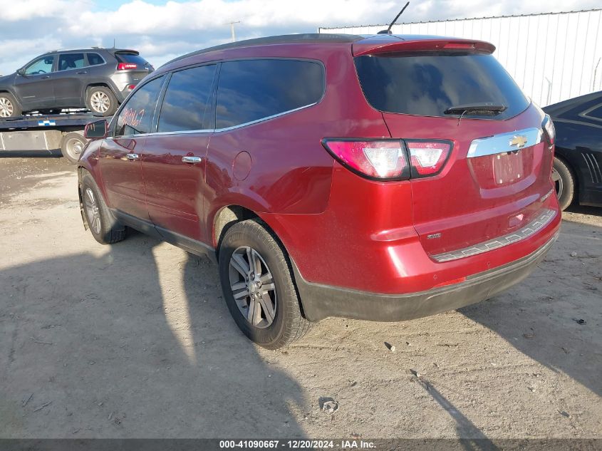 VIN 1GNKVHKD9FJ169923 2015 Chevrolet Traverse, 2LT no.3