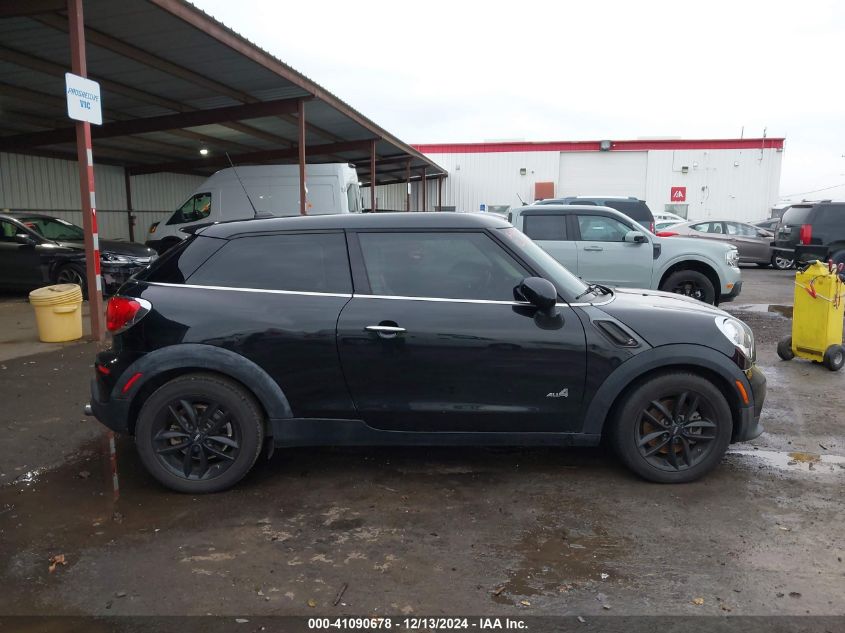 2013 Mini Paceman Cooper S VIN: WMWSS7C54DWN51583 Lot: 41090678