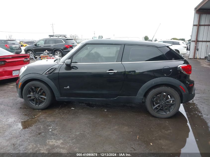 2013 Mini Paceman Cooper S VIN: WMWSS7C54DWN51583 Lot: 41090678