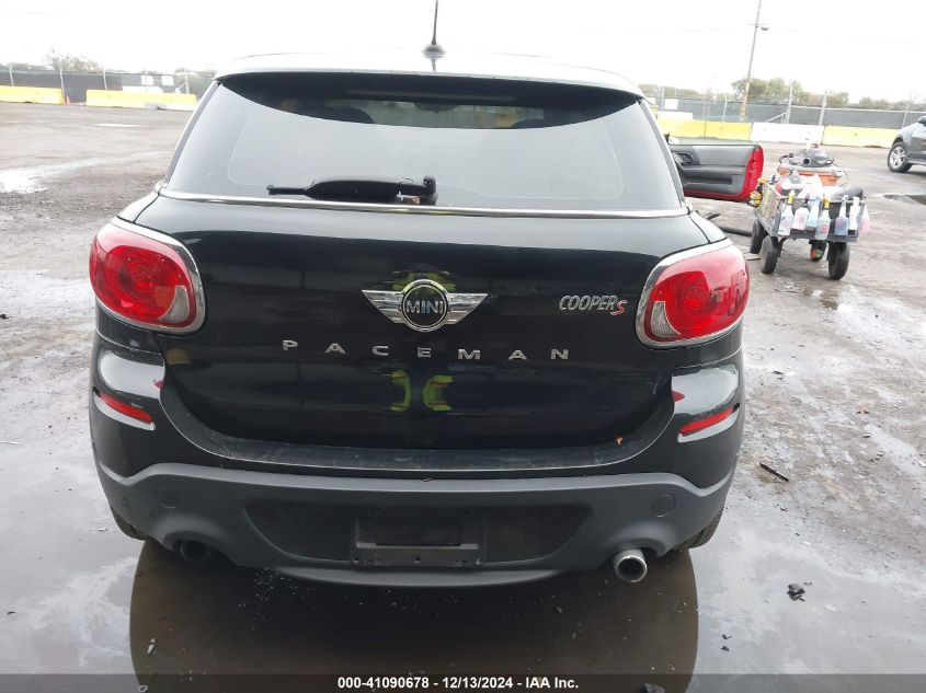 2013 Mini Paceman Cooper S VIN: WMWSS7C54DWN51583 Lot: 41090678