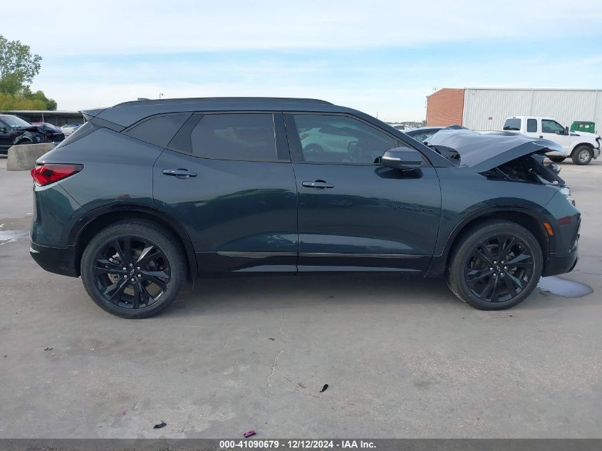 2019 Chevrolet Blazer Rs VIN: 3GNKBJRS5KS686410 Lot: 41090679