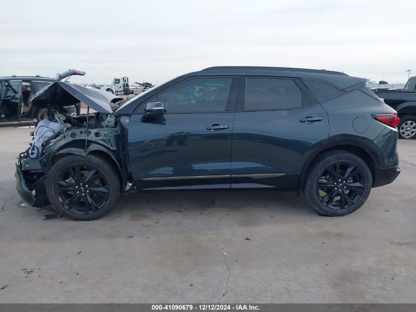 2019 Chevrolet Blazer Rs VIN: 3GNKBJRS5KS686410 Lot: 41090679