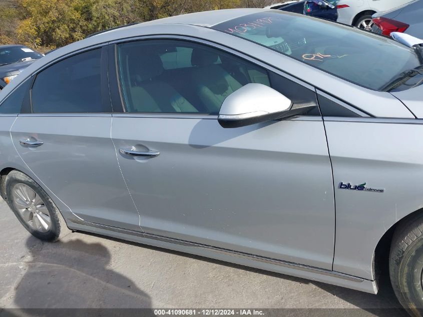 VIN KMHE24L16GA009247 2016 HYUNDAI SONATA HYBRID no.13