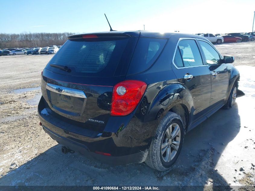 VIN 2GNALBEKXD1243933 2013 Chevrolet Equinox, LS no.4