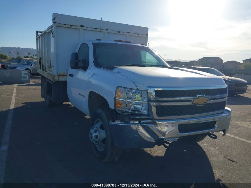 2013 Chevrolet Silverado 3500Hd Chassis Work Truck VIN: 1GB3CZCG4DF221187 Lot: 41090703